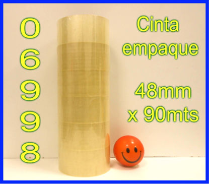 Imagen de CINTA EMPAQUE 48MM X 90 MTS  X6 UNIDADES 5.24